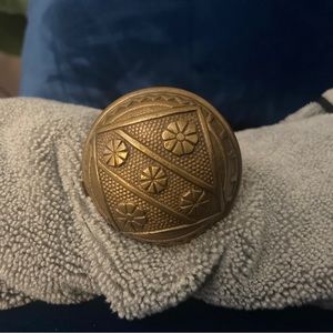 Beautiful vintage door handle, this is not a replica handle, this is an original